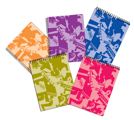 Set notebook design
